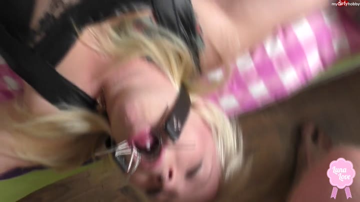 LunaLove- – Nach der Party Maul gestopft und durchgefickt