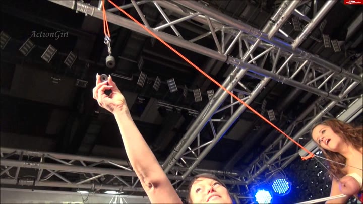 ActionGirl – Bondage-Folter auf dem Sybian Teil 4