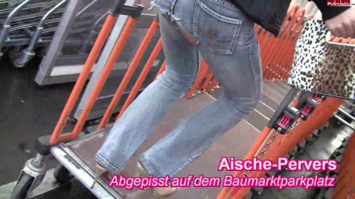 aische-pervers – Abgepisst auf dem Baumarktparkplatz