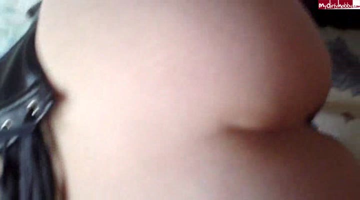 nylonwife – Doggy im Korset und Nahtnylons