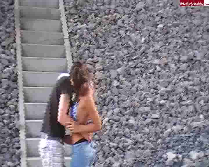 Sandy4Love – Erstes Mal Public mit User Teil 1