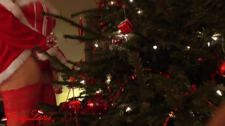 Sexy-Leni – Fotzenduft am Weihnachtshosschen