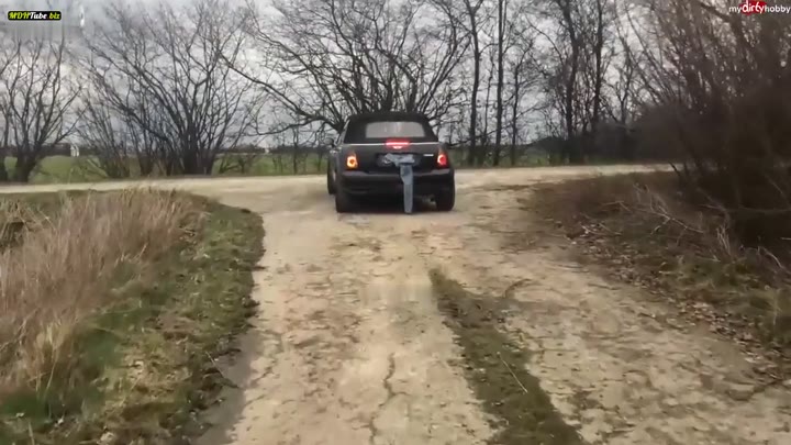 devil-sophie – Cabrio fahren in vollgepisster Wetlook Leggins Bist du mein Beifahrer