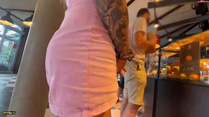 devil-sophie – Heftig und versaut im Cafe gespritzt – Dreist vor der Poli