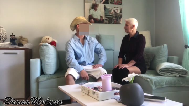 DianaMelano – XL Schwanz Eskalation mit Sperma Titten Fantreffen Strippen, Blasen