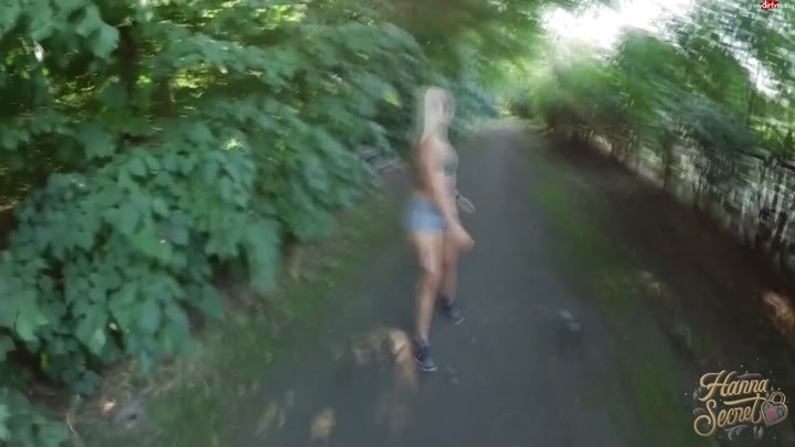 HannaSecret – Dreistes Joggingdate – Grosse Klappe und nichts dahinter
