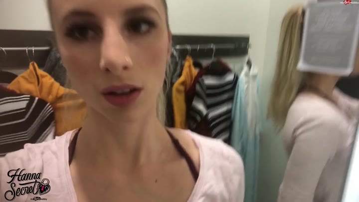 HannaSecret – Zu Public Anzeige doppelter Orgasmus im Einkaufszentrum
