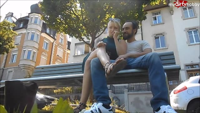 Miriam20 – Am Strassenrand in Zuerich Public gelutscht und gebumst