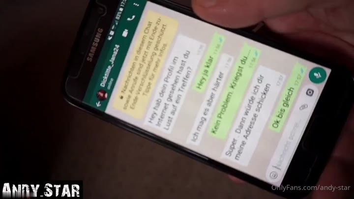 Andy-Star – JUNGFOTZE MISSHANDELT