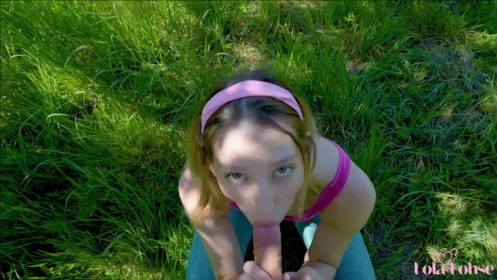 LolaLohse – Beim joggen bespannert – Unbekannter fickt mich