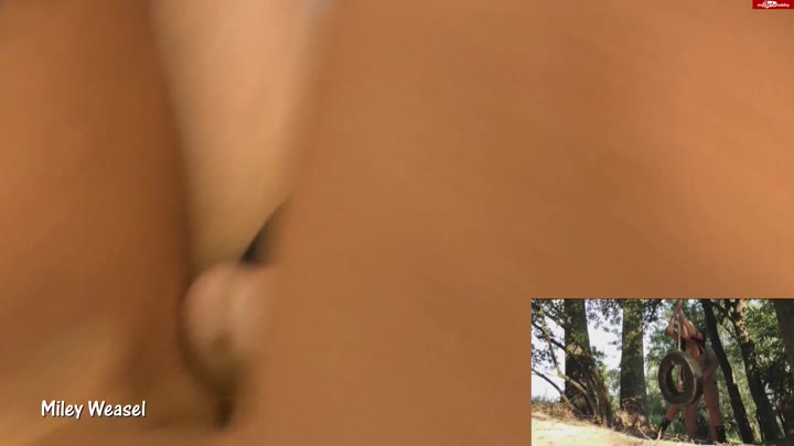 Miley-W3asel – Hot – Geile Schlampe am Schaukelreifen gefickt