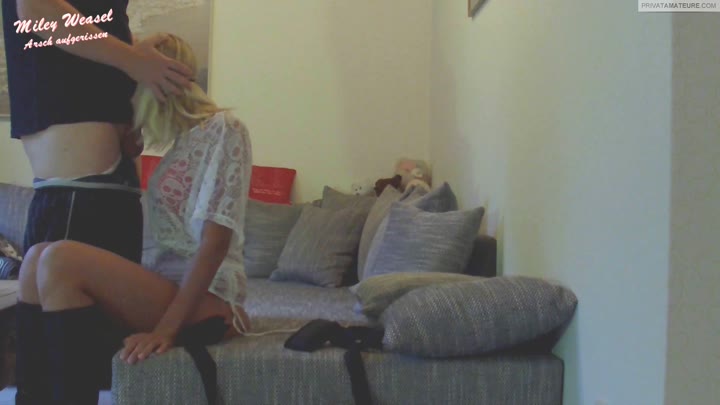 Miley-W3asel – Heftig – Fast besinnungslos gefickt – Arsch brennt
