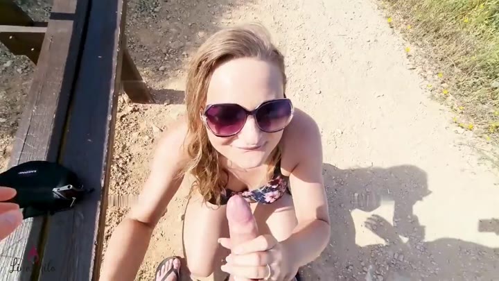 LinaMila – PUBLIC QUICKIE – Billigste TOURISTEN SCHLAMPE der Sonnen-Insel