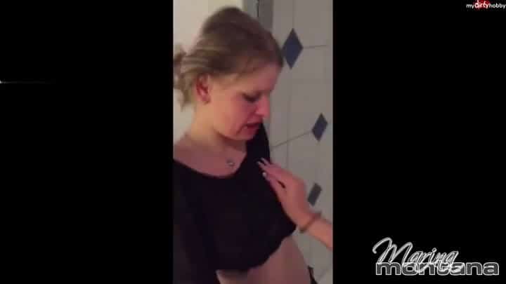 marina-montana – Die devote fremdspermafotze vollgepisst – Handyvideo