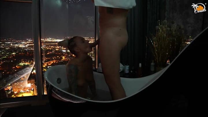 Owiaks – Romantischer sex in der Wohnung im 48. Stock. Jahrestag der sexuellen Begegnung