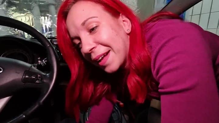 Malou_Nu – Reicht die Zeit – Für einen Fick in der Waschanlage