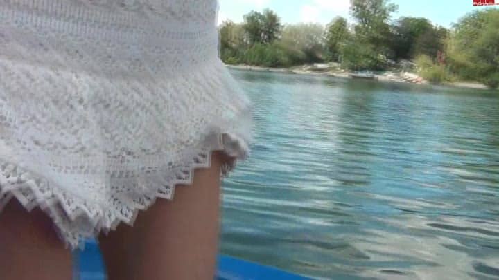 s3xyRia – Versaute Bootsfahrt – Geiler Arschfick mitten am See