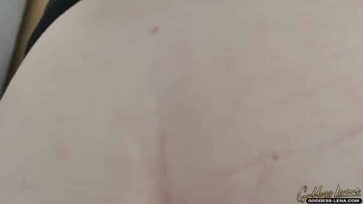 Goddess_Lena – Anal-training – damit du deinen platz weißt