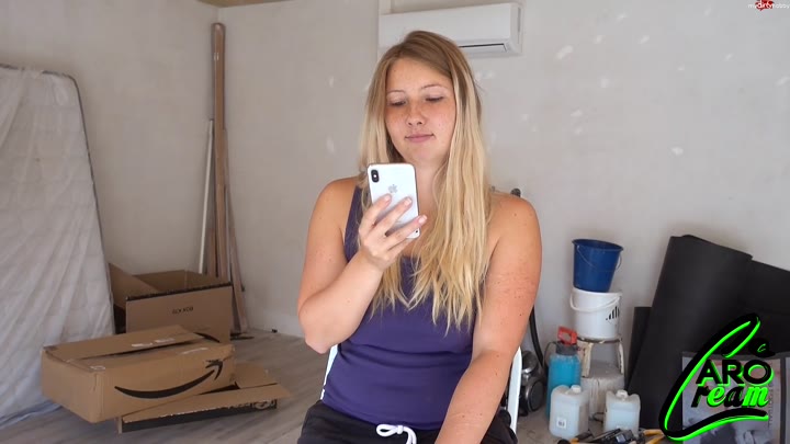 CaroCream – Arbeitskollege wollte mir schon immer ins Gesicht spritzen