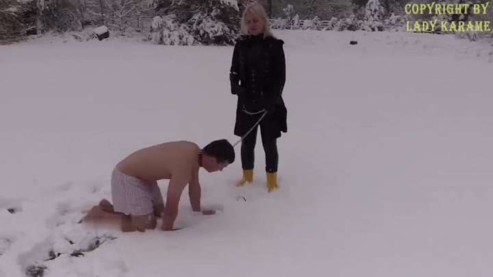 LadyKarame – Den Schnee nutzen und Spaß dabei