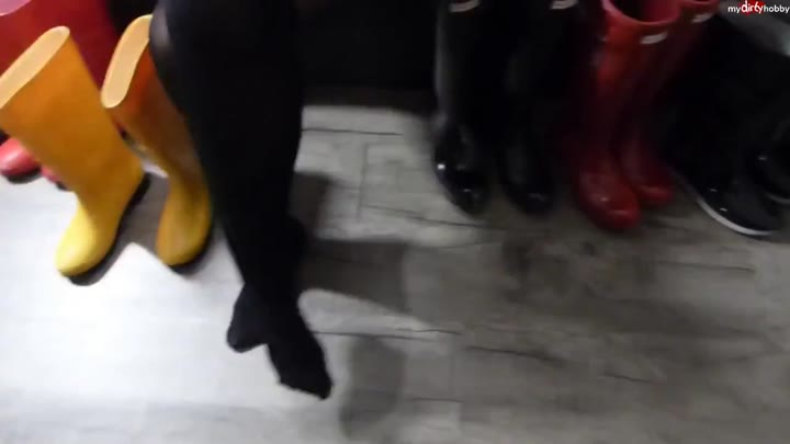 Shinylady2015 – Du hast einen Gummistiefel Fetisch Dann schau Dir mal meine Sammlung an FSH & Glanzshort