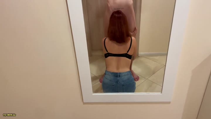 Amelia_Ball – Rothaarige Luder bläst vor dem Spiegel – du willst keinen Moment verpassen