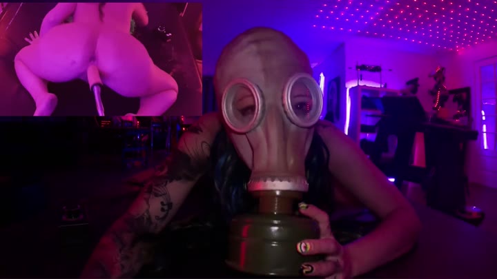 EdgesOfReality – Gasmaske atemkontrolle – fickmaschine orgasmus