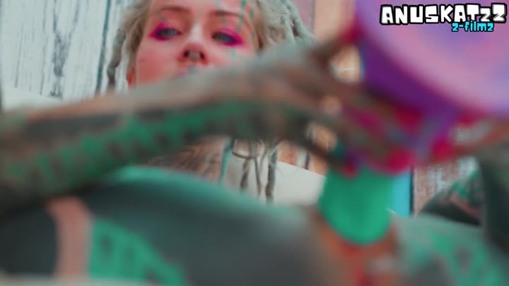 Anuskatzz – Lesbenshow mit großem spielzeug, extreme spielzeug masturbation