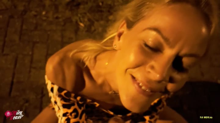 Miley-Weasel – Süße Blondine Lässt Sich Am Strassenrand Ficken