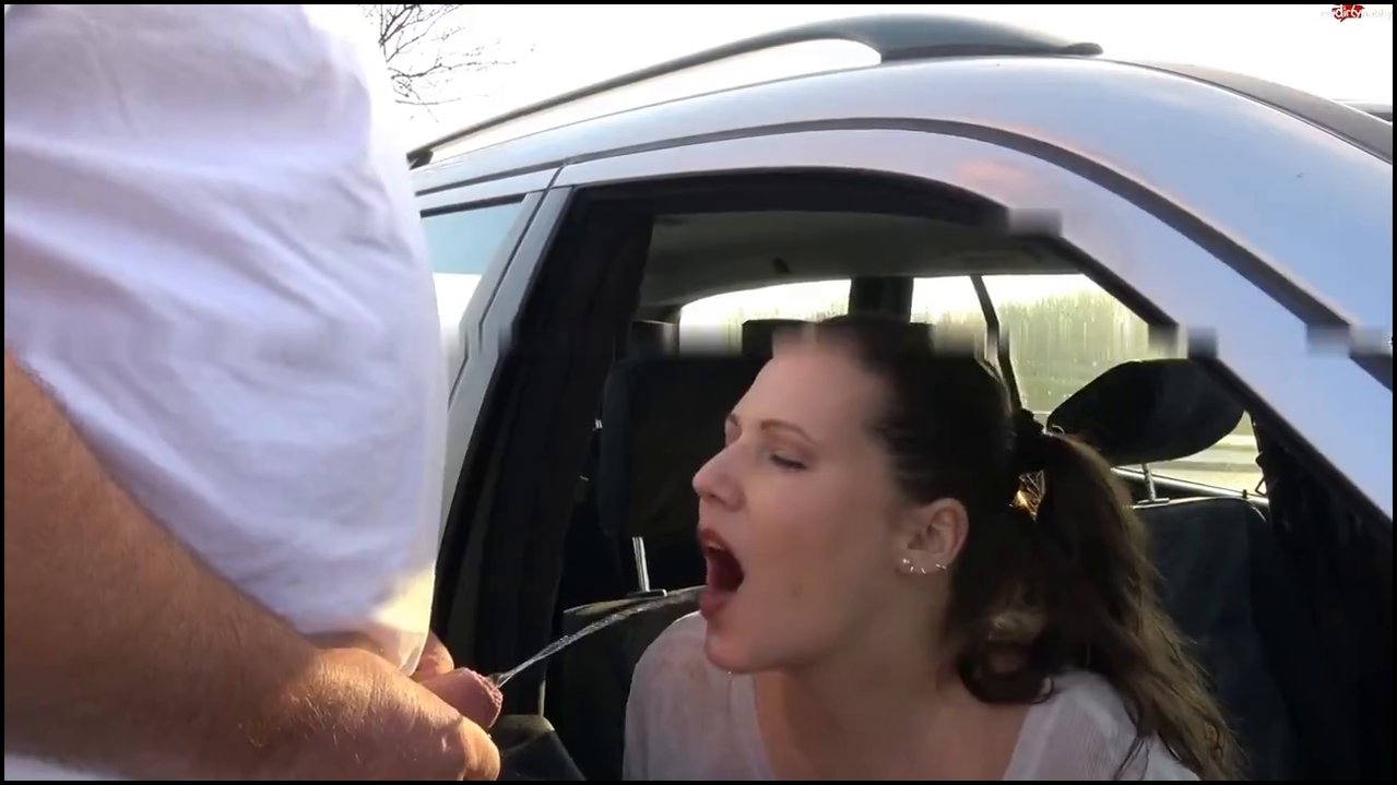 ViktoriaGoo – Darf ich dir ins Maul pissen – Pisse am Rastplatz