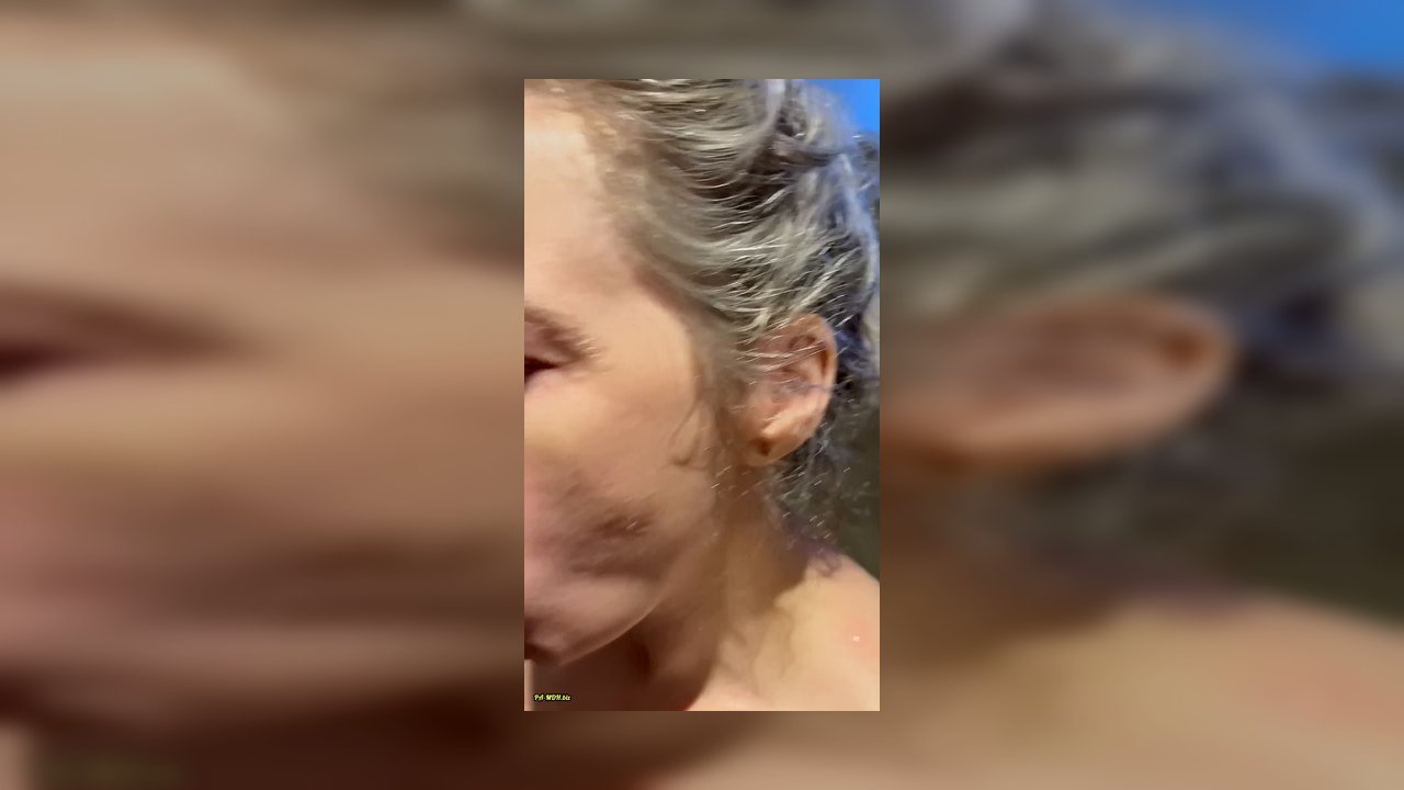 UschiBAVARIA – Der geilen Milf wird in der Dusche ihr Maul gefickt